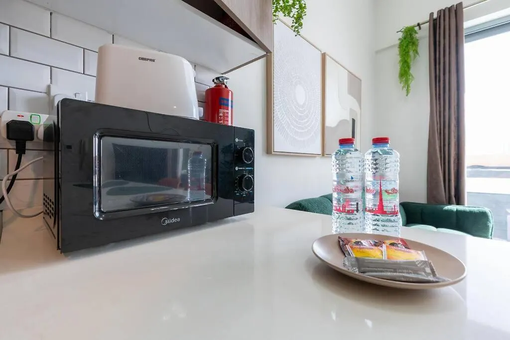 Apartmán Private Jacuzzi - 1 Bedroom - Jvc Dubaj