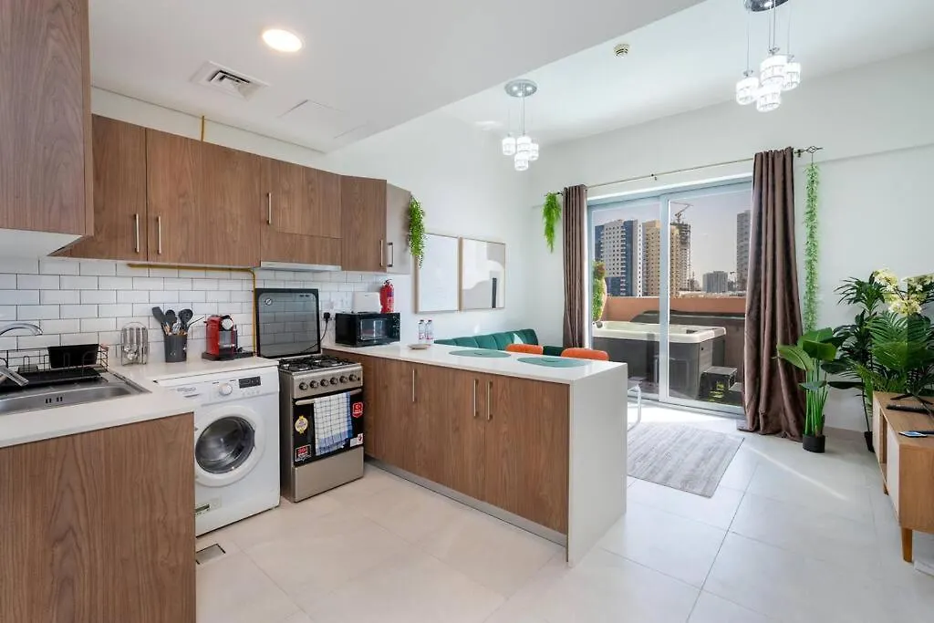 Private Jacuzzi - 1 Bedroom - Jvc Dubai