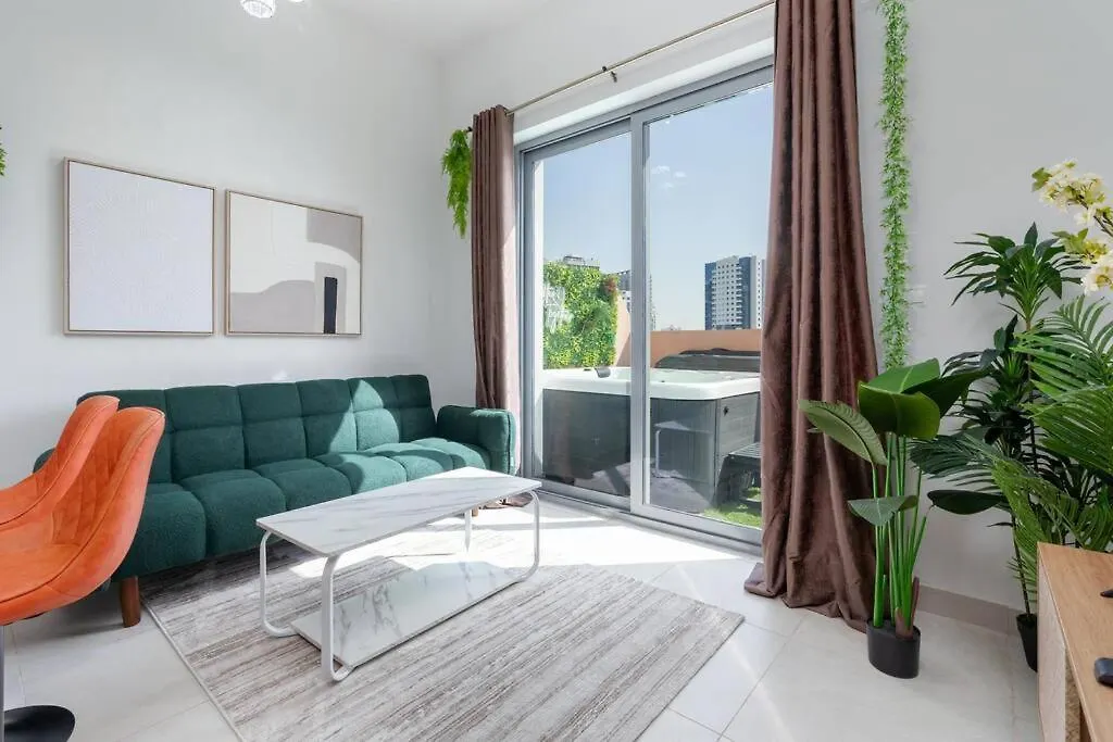 Daire Private Jacuzzi - 1 Bedroom - Jvc Dubai